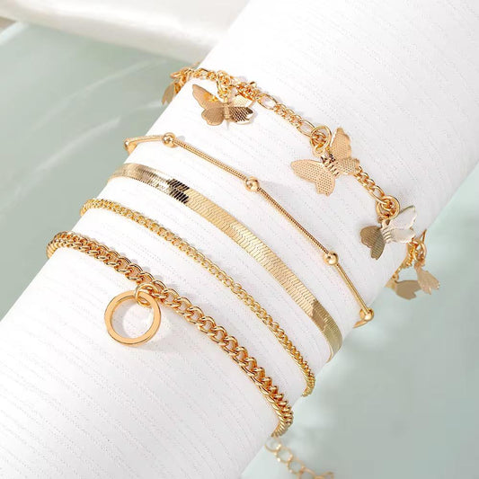 Set de pulseras modelo MARIPOSA